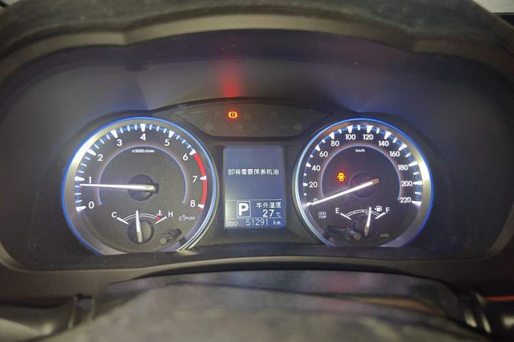Used Toyota Highlander 2015 2.0T Four-Wheel Drive Luxury Edition 7-Seater Instrument Cluster