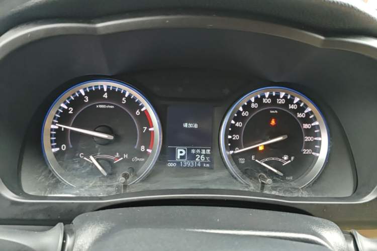Used Toyota Highlander 2015 2.0T Four-Wheel Drive Elite Edition 7-Seater Instrument Cluster