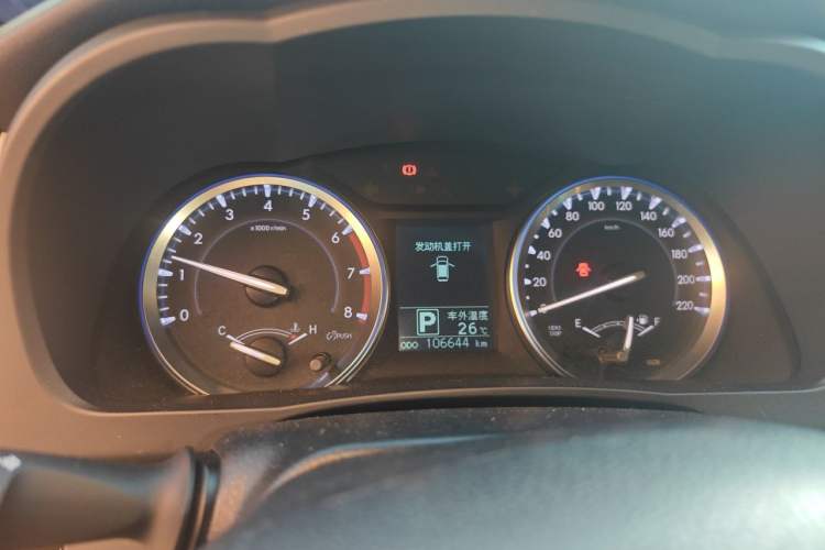 Used Toyota Highlander 2015 2.0T Four-Wheel Drive Elite Edition 7-Seater Instrument Cluster