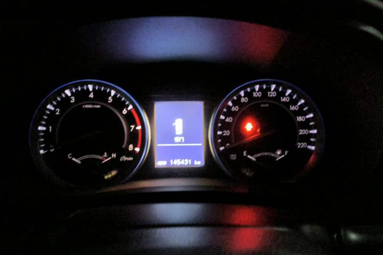 Used Toyota Highlander 2015 2.0T Two-Wheel Drive Elite Edition 5 Seats Instrument Cluster