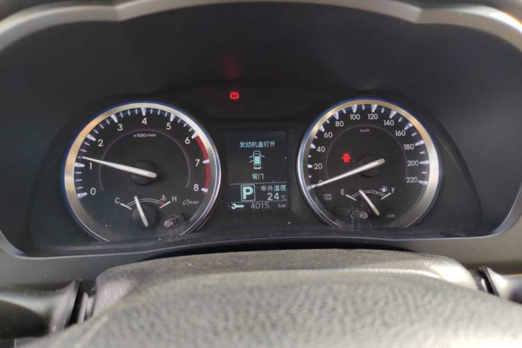 Used Toyota Highlander 2015 2.0T Two-Wheel Drive Luxury Edition 7 Seats Instrument Cluster