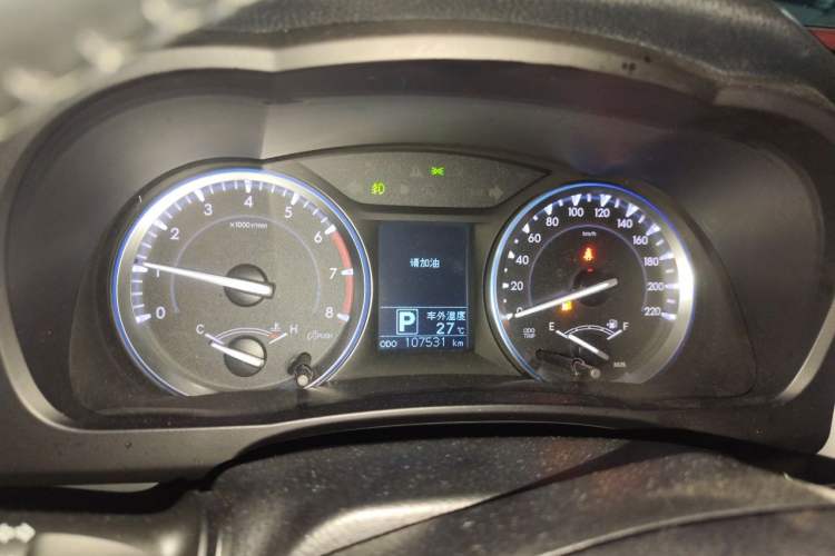 Used Toyota Highlander 2015 2.0T Four-Wheel Drive Luxury Edition 7-Seater Instrument Cluster