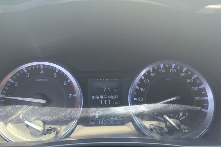 Used Toyota Highlander 2015 2.0T Four-Wheel Drive Luxury Edition 7-Seater Instrument Cluster