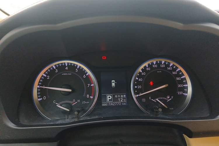 Used Toyota Highlander 2015 2.0T Two-Wheel Drive Elite Edition 7 Seats Instrument Cluster