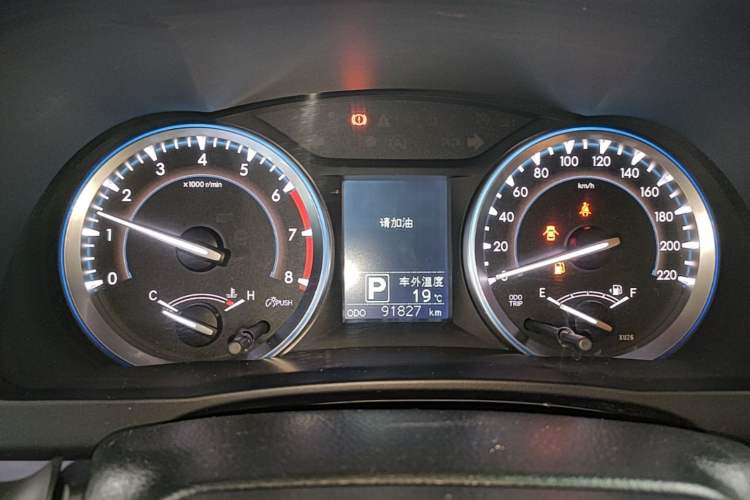 Used Toyota Highlander 2015 2.0T Four-Wheel Drive Elite Edition 7-Seater Instrument Cluster