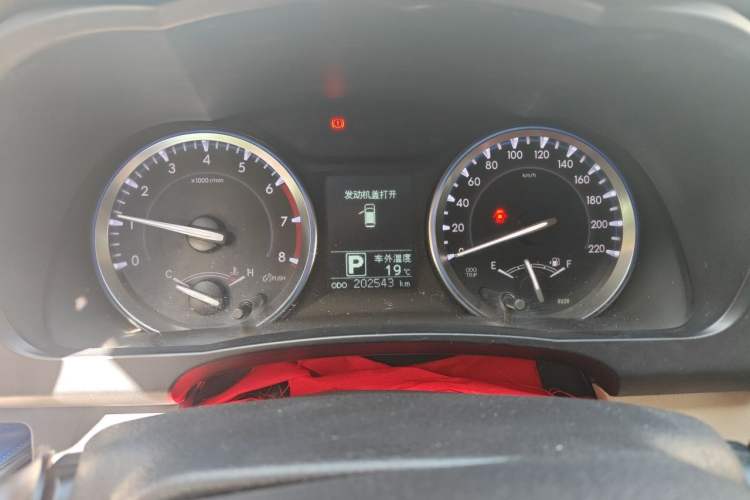 Used Toyota Highlander 2015 2.0T Two-Wheel Drive Elite Edition 7 Seats Instrument Cluster