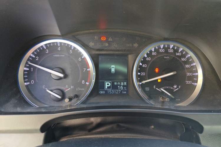 Used Toyota Highlander 2015 2.0T Four-Wheel Drive Luxury Edition 7-Seater Instrument Cluster