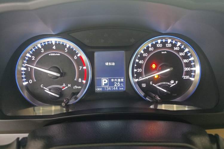 Used Toyota Highlander 2015 2.0T Four-Wheel Drive Elite Edition 7-Seater Instrument Cluster