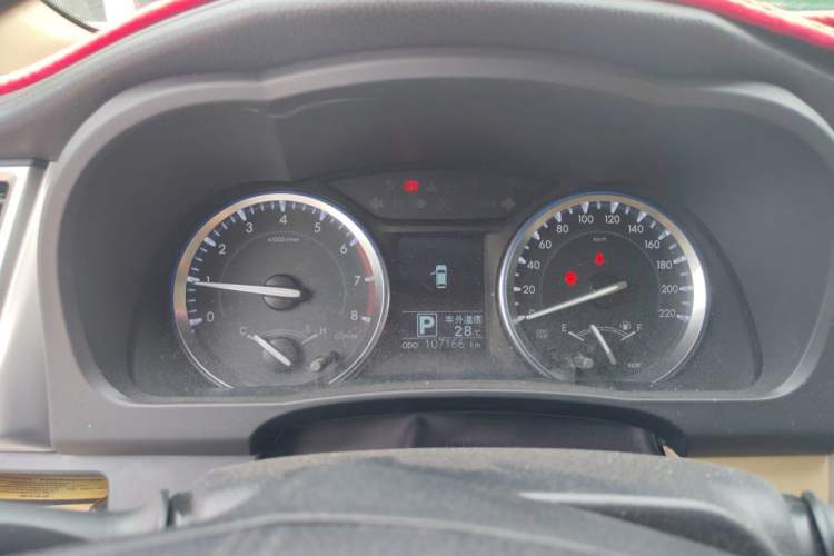 Used Toyota Highlander 2015 2.0T Two-Wheel Drive Elite Edition 5 Seats Instrument Cluster