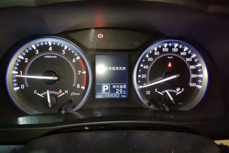 Used Toyota Highlander 2015 2.0T Four-Wheel Drive Elite Edition 7-Seater Instrument Cluster