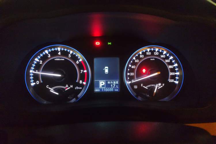 Used Toyota Highlander 2015 2.0T Four-Wheel Drive Elite Edition 7-Seater Instrument Cluster