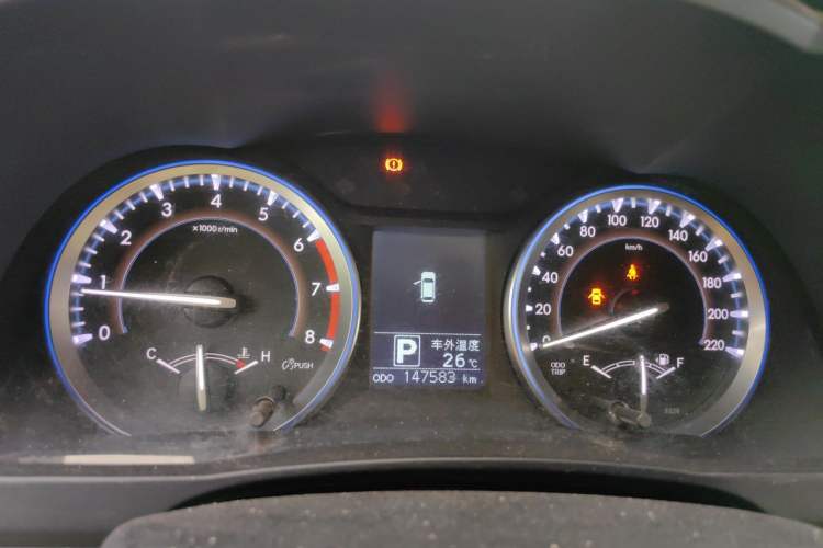 Used Toyota Highlander 2015 2.0T Four-Wheel Drive Elite Edition 7-Seater Instrument Cluster