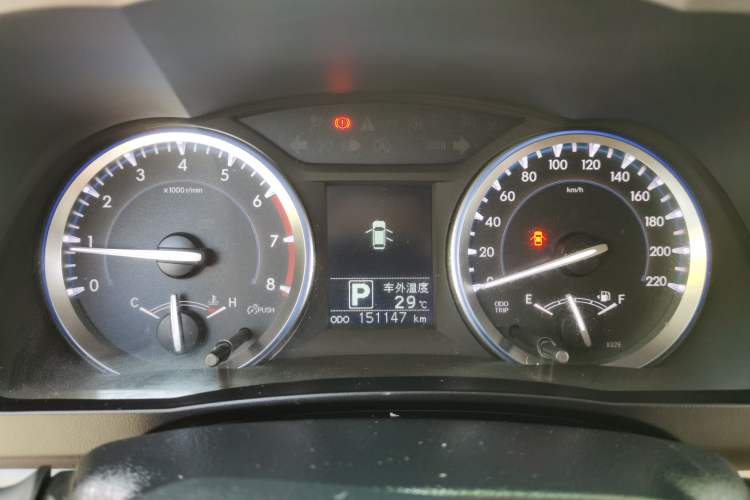 Used Toyota Highlander 2015 2.0T Two-Wheel Drive Luxury Edition 7 Seats Instrument Cluster