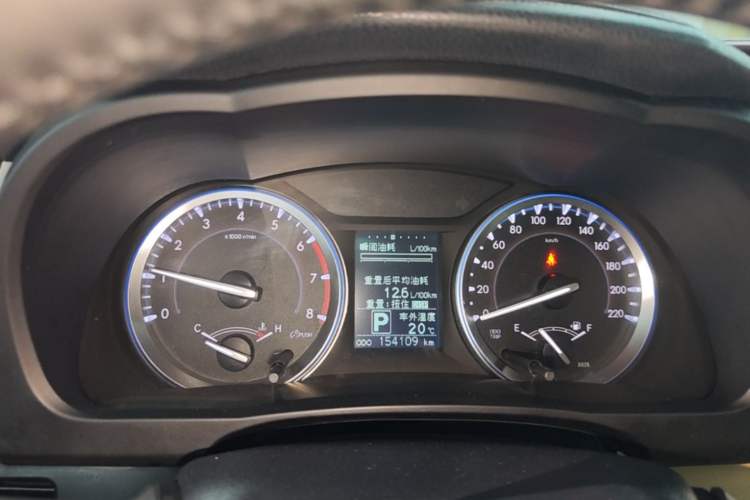 Used Toyota Highlander 2015 2.0T Four-Wheel Drive Luxury Edition 7-Seater Instrument Cluster