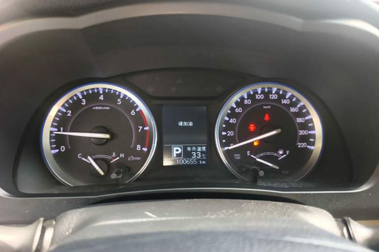 Used Toyota Highlander 2015 2.0T Four-Wheel Drive Luxury Edition 7-Seater Instrument Cluster