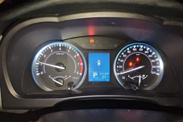 Used Toyota Highlander 2015 2.0T Two-Wheel Drive Elite Edition 5 Seats Instrument Cluster