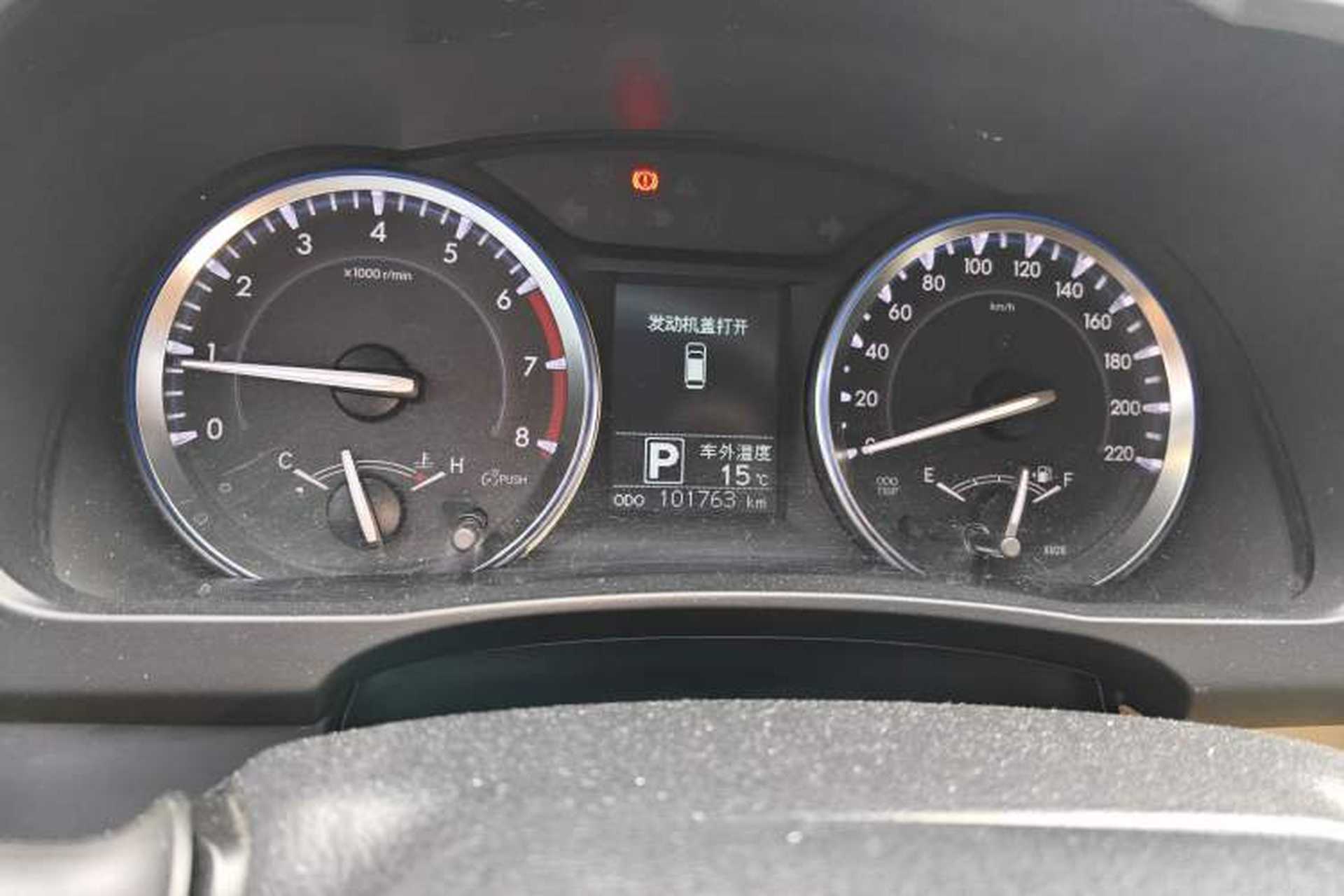 Used Toyota Highlander 2015 2.0T Four-Wheel Drive Elite Edition 7-Seater Instrument Cluster