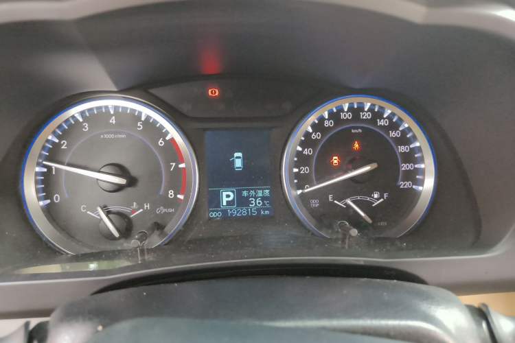 Used Toyota Highlander 2015 2.0T Two-Wheel Drive Elite Edition 5 Seats Instrument Cluster