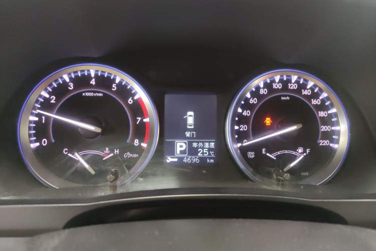 Used Toyota Highlander 2015 2.0T Two-Wheel Drive Elite Edition 5 Seats Instrument Cluster