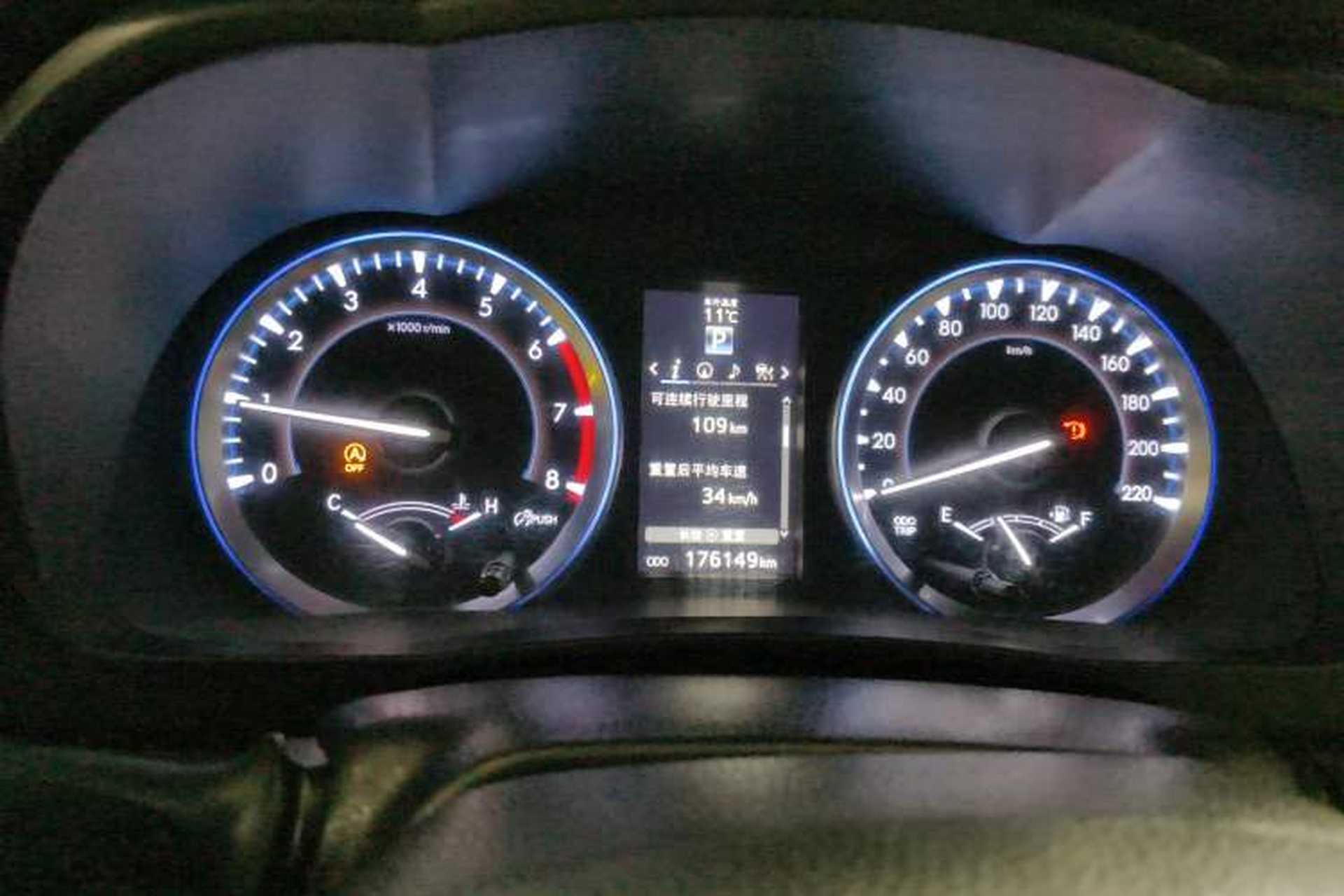 Used Toyota Highlander 2015 2.0T Four-Wheel Drive Ultimate Edition 7-Seater Instrument Cluster