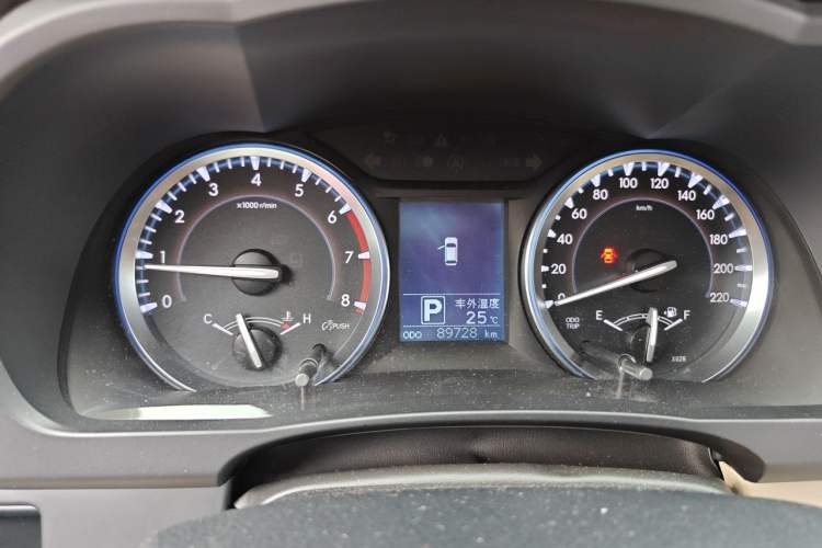 Used Toyota Highlander 2015 2.0T Two-Wheel Drive Luxury Edition 7 Seats Instrument Cluster