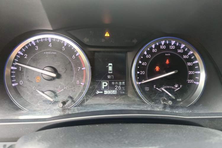 Used Toyota Highlander 2015 2.0T Four-Wheel Drive Luxury Edition 7-Seater Instrument Cluster