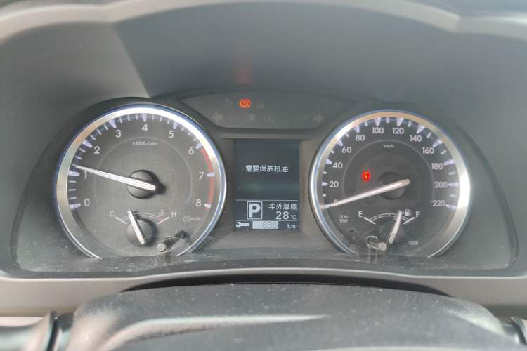 Used Toyota Highlander 2015 2.0T Four-Wheel Drive Elite Edition 7-Seater Instrument Cluster