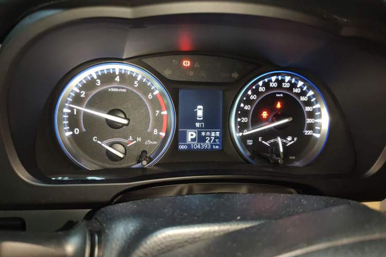 Used Toyota Highlander 2015 2.0T Four-Wheel Drive Elite Edition 7-Seater Instrument Cluster