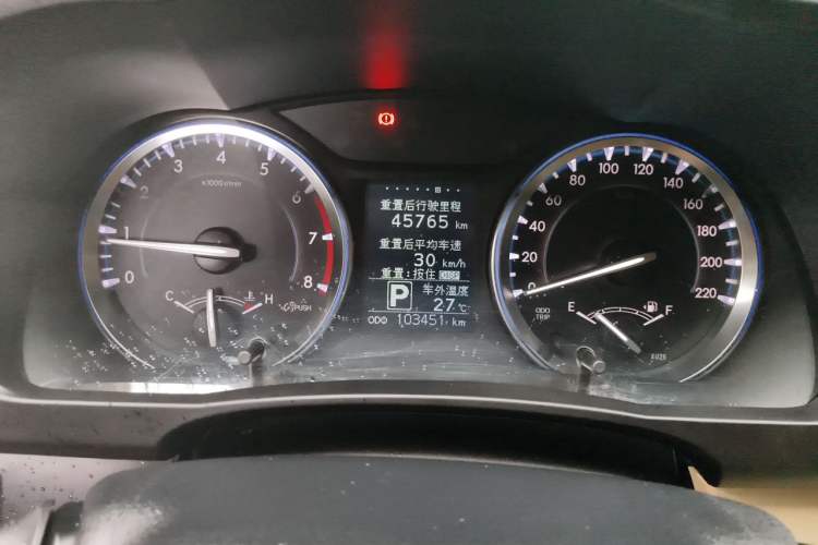 Used Toyota Highlander 2015 2.0T Four-Wheel Drive Elite Edition 7-Seater Instrument Cluster