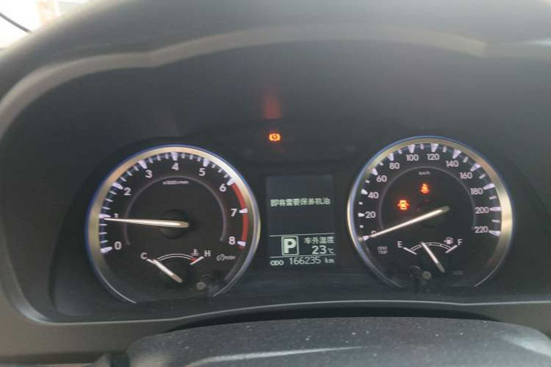 Used Toyota Highlander 2015 2.0T Four-Wheel Drive Elite Edition 7-Seater Instrument Cluster