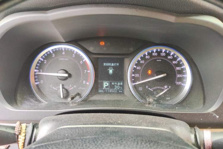 Used Toyota Highlander 2015 2.0T Two-Wheel Drive Elite Edition 7 Seats Instrument Cluster