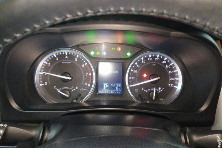 Used Toyota Highlander 2015 2.0T Two-Wheel Drive Luxury Edition 7 Seats Instrument Cluster