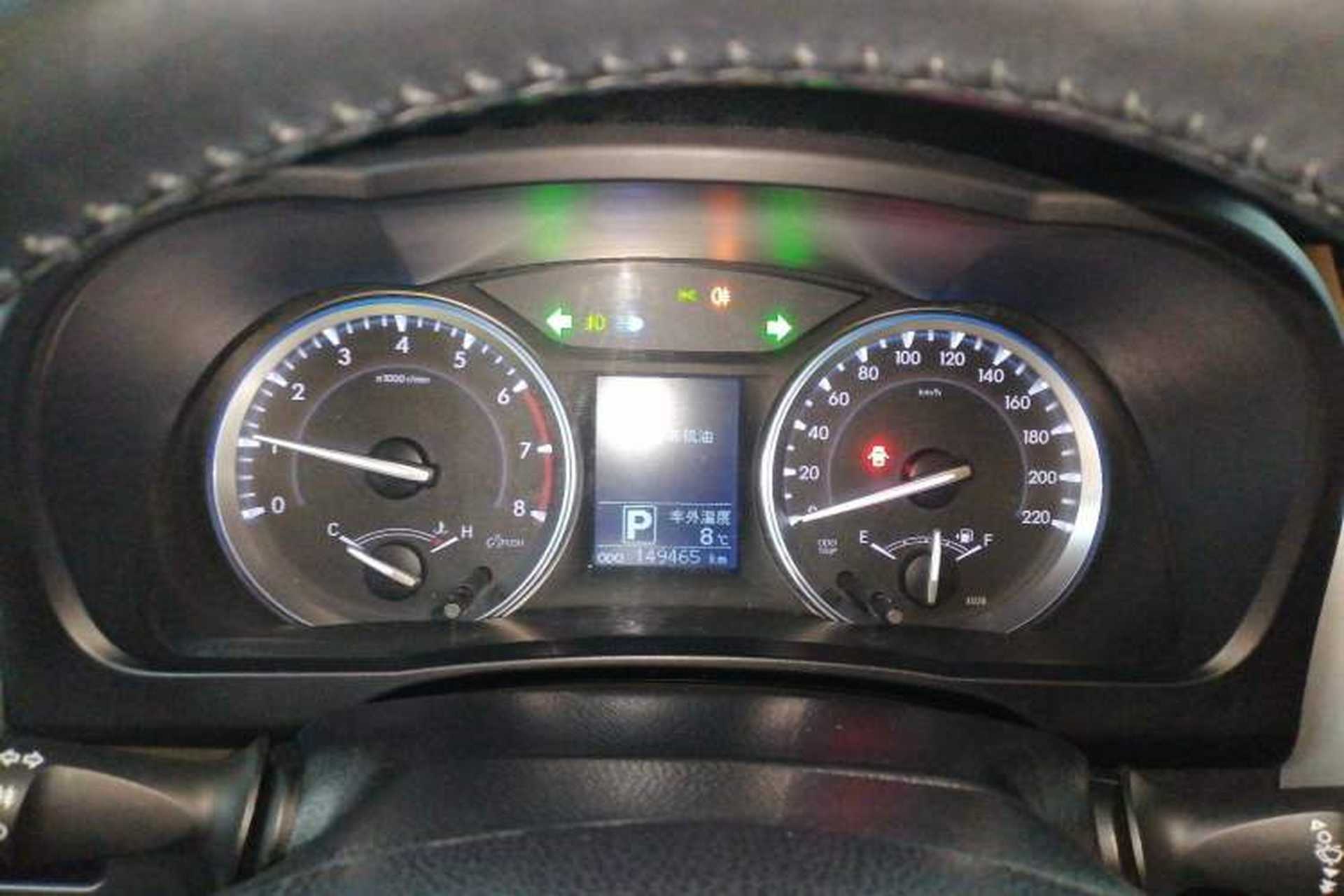 Used Toyota Highlander 2015 2.0T Two-Wheel Drive Luxury Edition 7 Seats Instrument Cluster