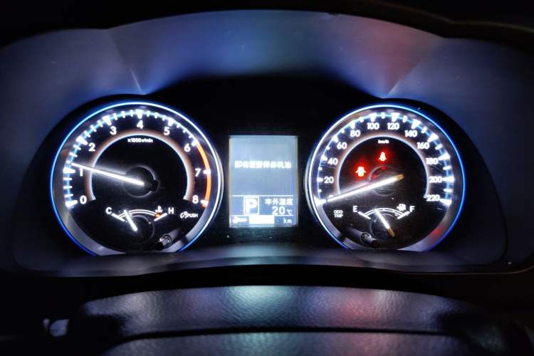 Used Toyota Highlander 2015 2.0T Four-Wheel Drive Luxury Edition 7-Seater Instrument Cluster