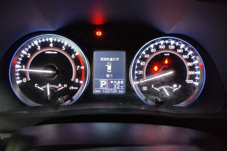Used Toyota Highlander 2015 2.0T Four-Wheel Drive Luxury Edition 7-Seater Instrument Cluster