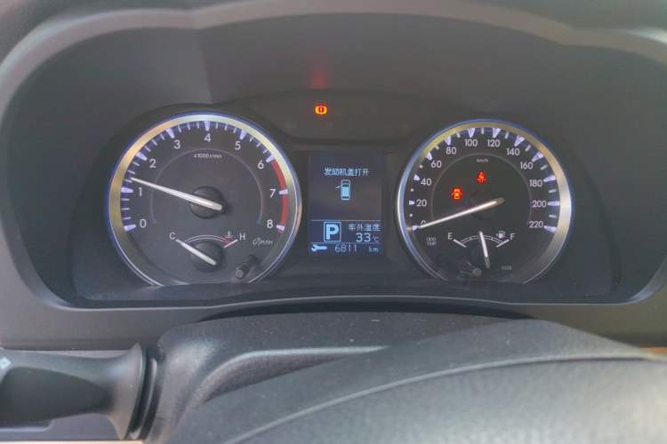 Used Toyota Highlander 2015 2.0T Two-Wheel Drive Luxury Edition 7 Seats Instrument Cluster