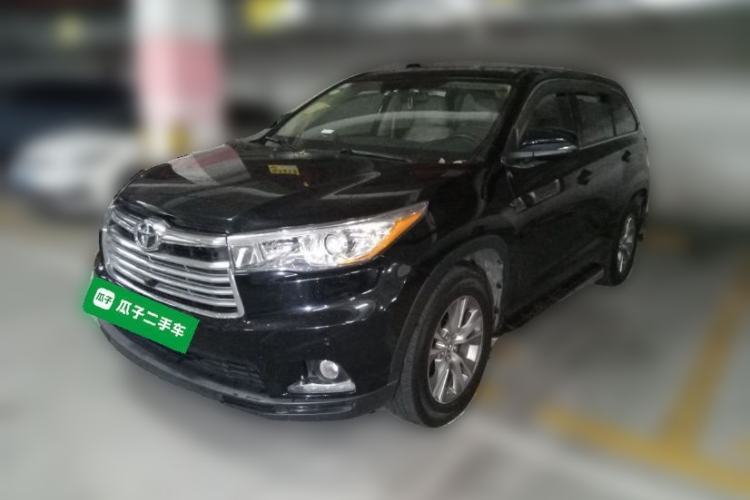 Used Toyota Highlander 2015 2.0T Four-Wheel Drive Elite Edition 7-Seater Guazi used car, China used car export, Used car for sale, Used cars, Cheapest cars for sale
