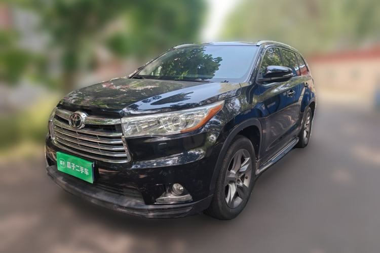 Used Toyota Highlander 2015 2.0T Four-Wheel Drive Ultimate Edition 7-Seater Guazi used car, China used car export, Used car for sale, Used  cars, Cheapest cars for sale