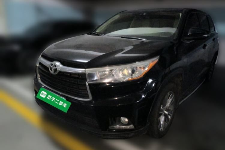 Used Toyota Highlander 2015 2.0T Two-Wheel Drive Elite Edition 5 Seats Guazi used car, China used car export, Used car for sale, Used cars, Cheapest cars for sale