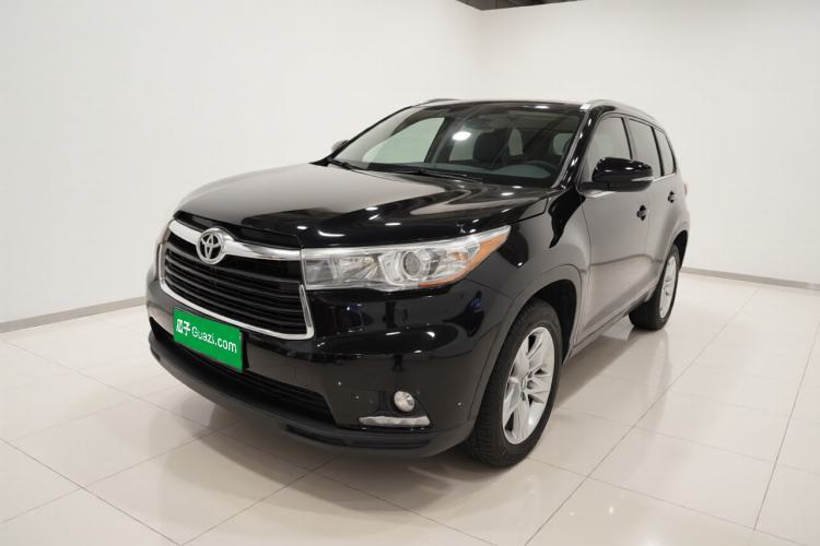 Ojetý Toyota Highlander 2015 2.0T Two-Wheel Drive Luxury Edition 7 Seats Guazi used car, China used car export, Used car for sale, Used cars, Cheapest cars for sale