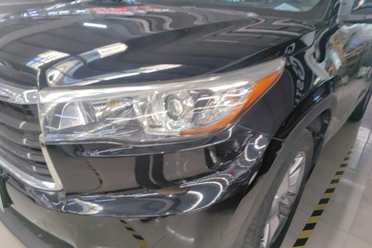 Used Toyota Highlander 2015 2.0T Four-Wheel Drive Luxury Edition 7-Seater Left Front Headlight