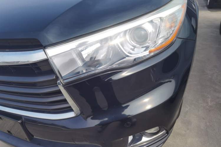 Used Toyota Highlander 2015 2.0T Two-Wheel Drive Elite Edition 5 Seats Left Front Headlight