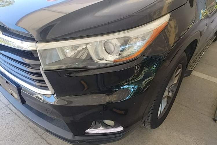 Used Toyota Highlander 2015 2.0T Four-Wheel Drive Luxury Edition 7-Seater Left Front Headlight
