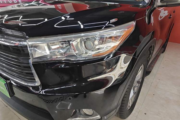 Used Toyota Highlander 2015 2.0T Four-Wheel Drive Luxury Edition 7-Seater Left Front Headlight