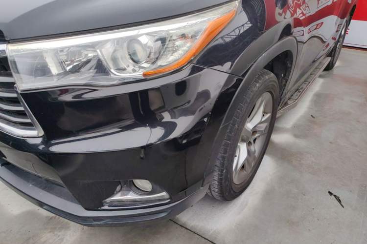 Used Toyota Highlander 2015 2.0T Four-Wheel Drive Luxury Edition 7-Seater Left Front Headlight