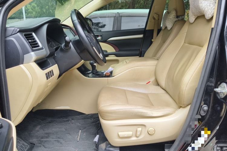 Used Toyota Highlander 2015 2.0T Four-Wheel Drive Luxury Edition 7-Seater Left Front Seat