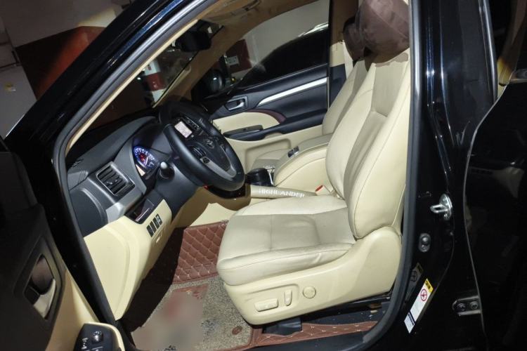 Used Toyota Highlander 2015 2.0T Four-Wheel Drive Luxury Edition 7-Seater Left Front Seat