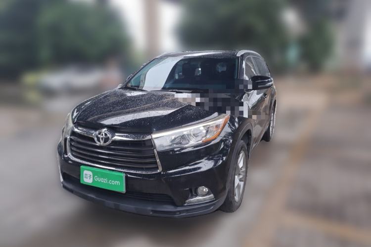 Used Toyota Highlander 2015 2.0T Four-Wheel Drive Luxury Edition 7-Seater Guazi used car, China used car export, Used car for sale, Used cars, Cheapest cars for sale