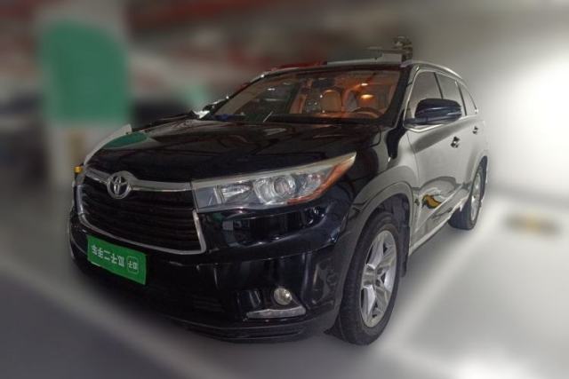Used Toyota Highlander 2015 2.0T Four-Wheel Drive Luxury Navigation Version with 7 Seats
