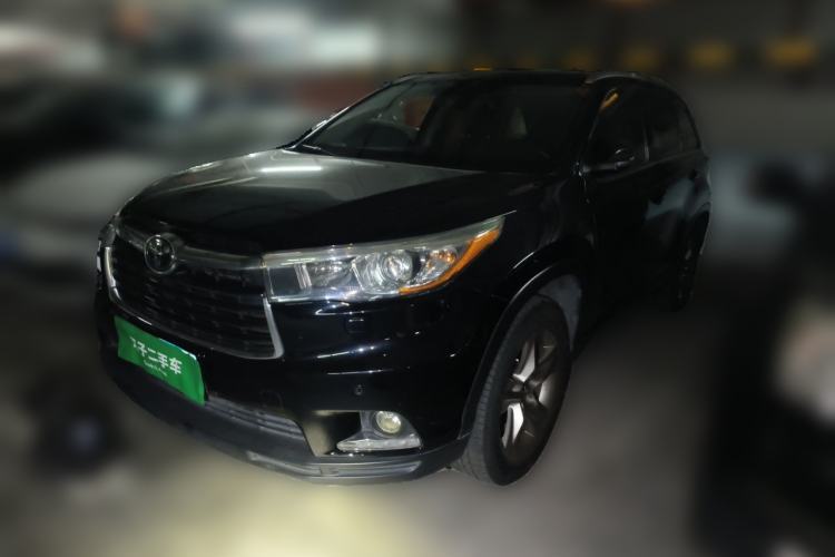 Used Toyota Highlander 2015 2.0T Four-Wheel Drive Ultimate Edition 7-Seater Guazi used car, China used car export, Used car for sale, Used  cars, Cheapest cars for sale